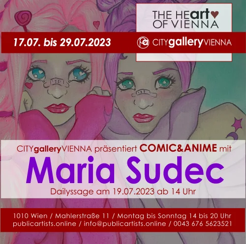 Maria Sudec, COMIC&ANIME'yi sunuyor