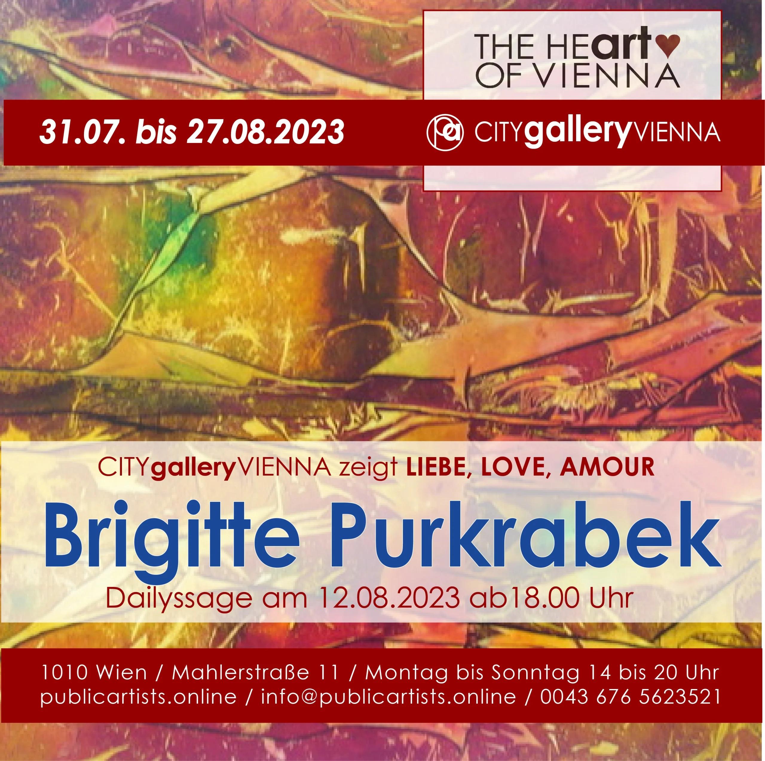 Brigitte Purkrabek verlängert LIEBE-LOVE-AMOUR