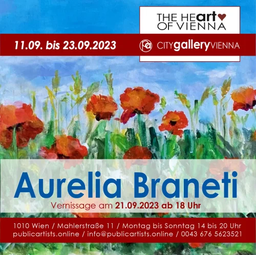 Aurelia Braneti CITYgalleryVIENNA'da