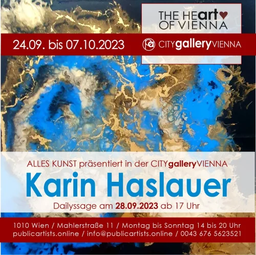 Karin Haslauer CITYgalleryVIENNA'da