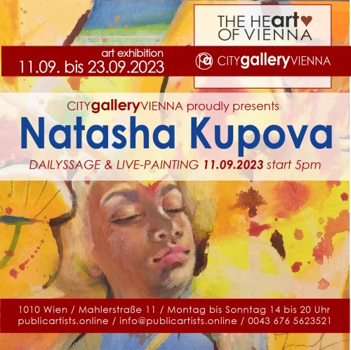 Natasha Kupova CITYgalleryVIENNA'da