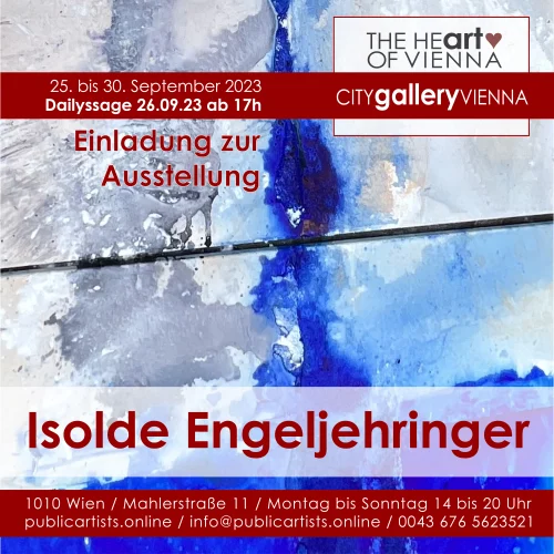 Isolde Engeljehringer in der CITYgalleryVIENNA