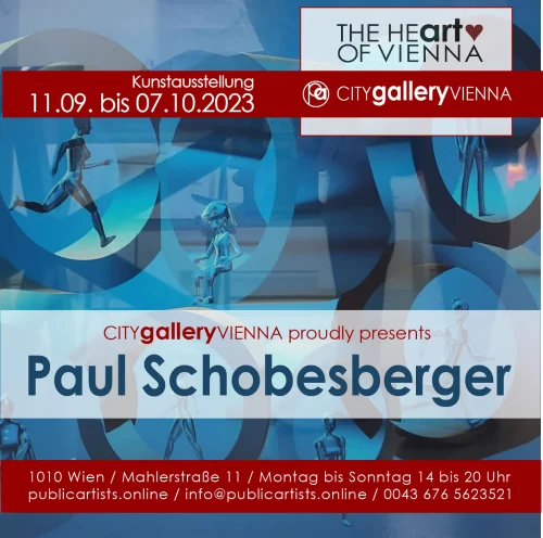 Paul Schobesberger in der CITYgalleryVIENNA