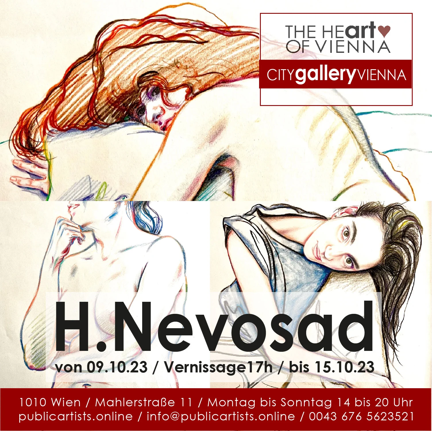 SOLO exhibition: H. Nevosad in der CITYgalleryVIENNA