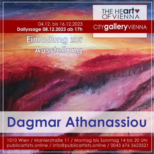 Dagmar Athanassiou in der CITYgalleryVIENNA