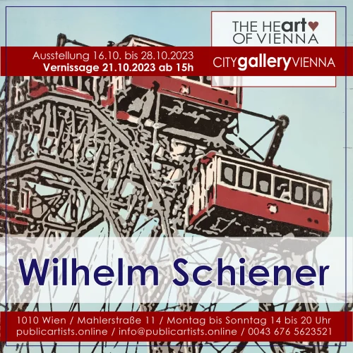 Wilhelm Schiener in der CITYgalleryVIENNA