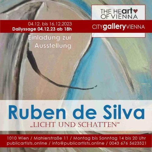 Ruben de Silva in der CITYgalleryVIENNA