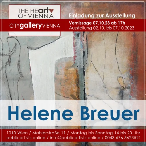 Helene Breuer in der CITYgalleryVIENNA