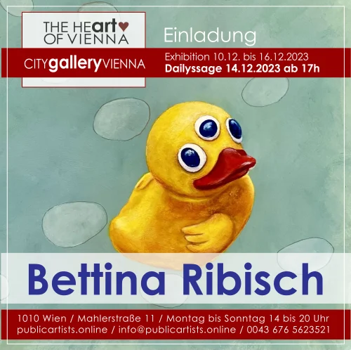 Bettina Ribisch in der CITYgalleryVIENNA