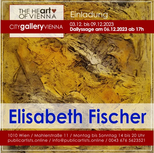 Elisabeth Fischer a CITYgalleryVIENNA-ban