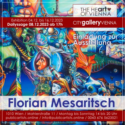 Florian Mesaritsch in der CITYgalleryVIENNA