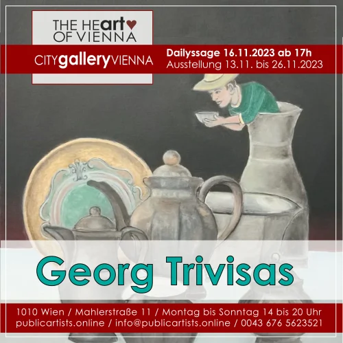 Georg Trivisas in der CITYgalleryVIENNA