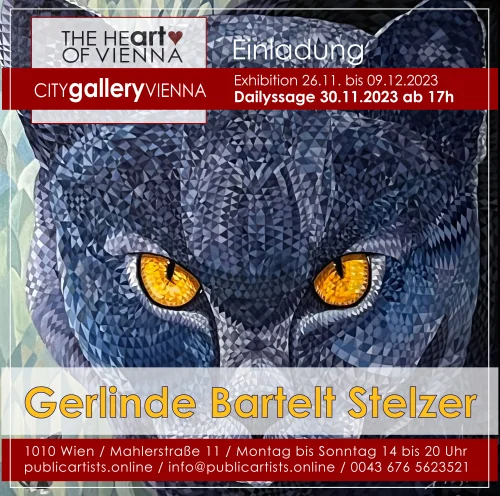 Gerlinde Bartelt Stelzer a CITYgalleryVIENNA-ban