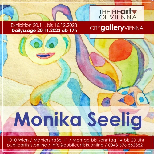 Monika Seelig in der CITYgalleryVIENNA