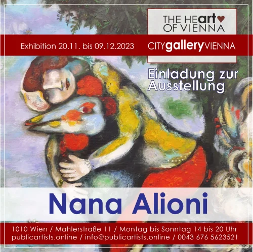 Nana Alioni a CITYgalleryVIENNA-ban