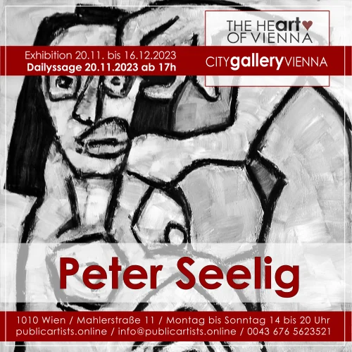 Peter Seelig in der CITYgalleryVIENNA