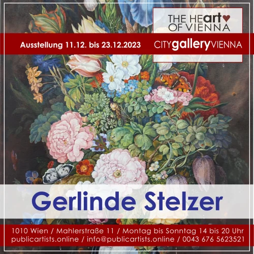 Gerlinde Stelzer in der CITYgalleryVIENNA