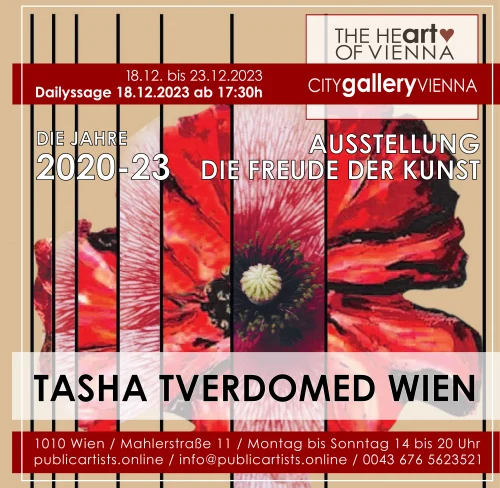 Tasha Tverdomed in der CITYgalleryVIENNA
