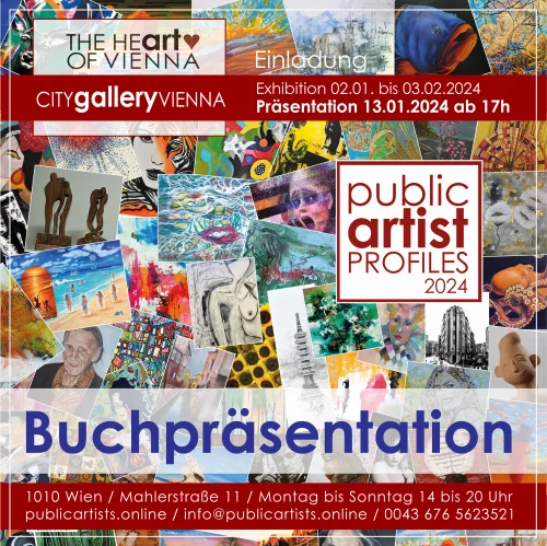 Buchpräsentation der PUBLICARTIST PROFILES 2024