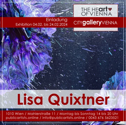Lisa Quixtner v CITYgalleryVIENNA