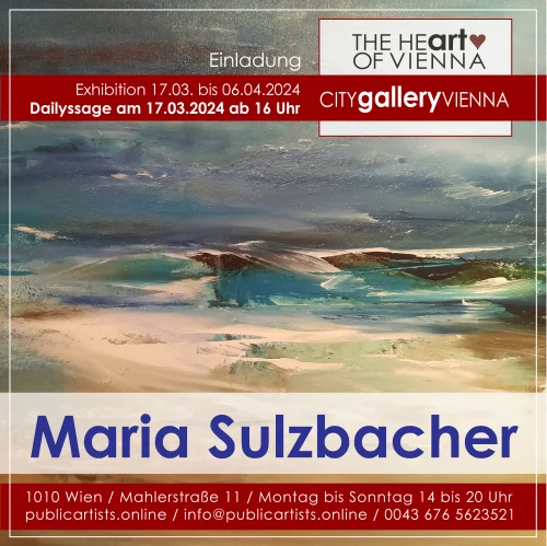 Maria Sulzbacher v CITYgalleryVIENNA