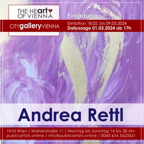 Andrea Rettl v CITYgalleryVIENNA