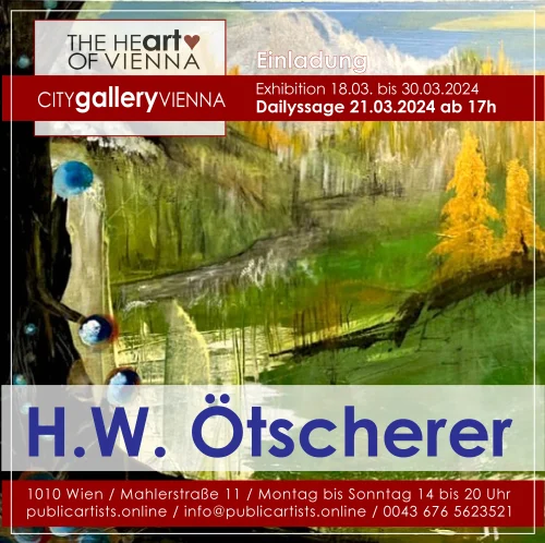 Х.В. Этшерер в галерее CITYgalleryVIENNA