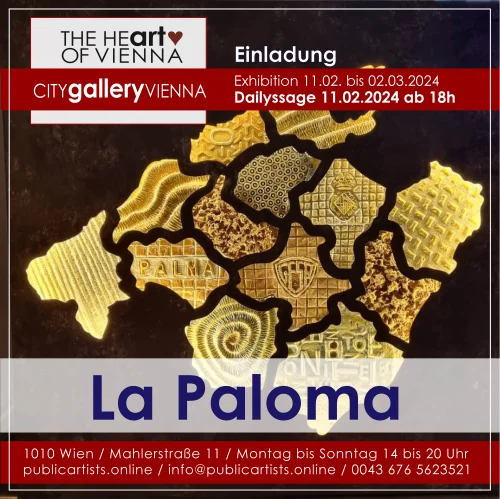 Kolektív umelcov „La Paloma“ v CITYgalleryVIENNA