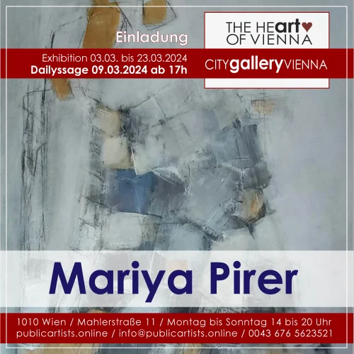 Mariya Pirer v CITYgalleryVIENNA