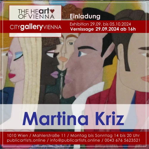 Martina Kriz à la CITYgalleryVIENNA
