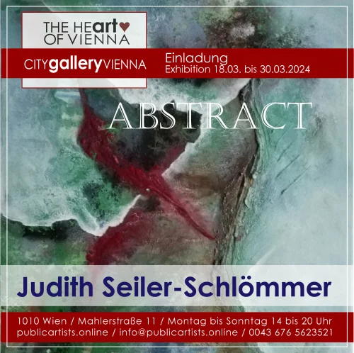 Judith Seiler-Schlömmer vystavuje ABSTRACT v CITYgalleryVIENNA