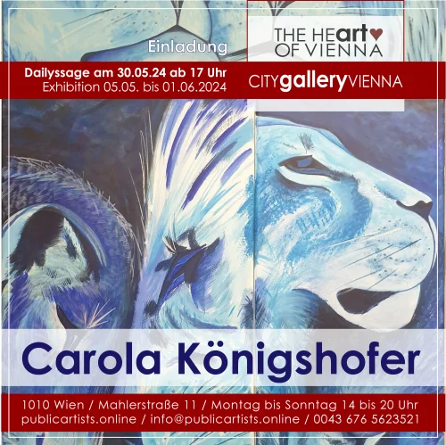Carola Königshofer à la CITYgalleryVIENNA