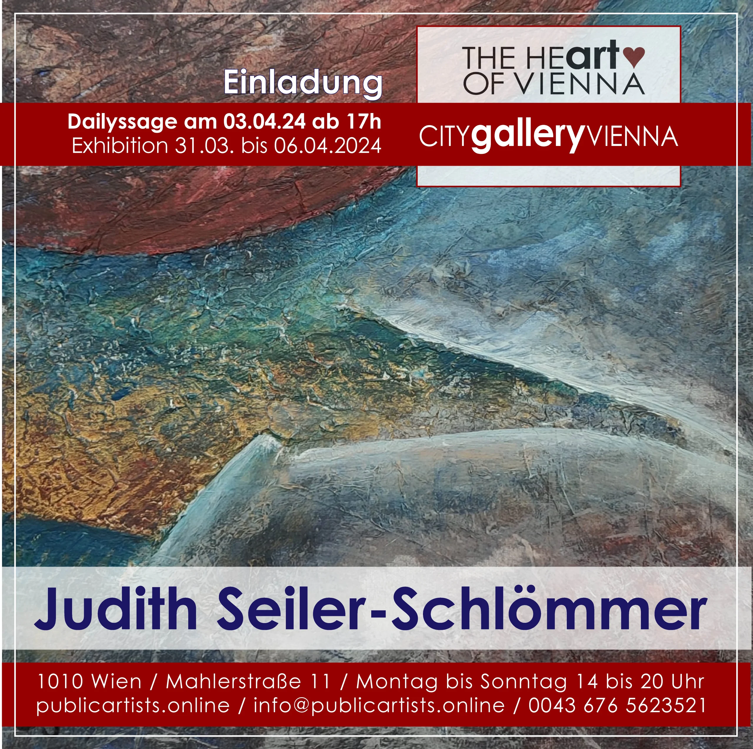 Judith Seiler-Schlömmer à la CITYgalleryVIENNA