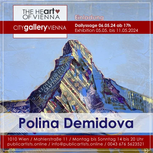Polina Demidova à la CITYgalleryVIENNA