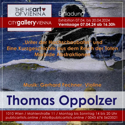 Thomas Oppolzer a CITYgalleryVIENNA-ban