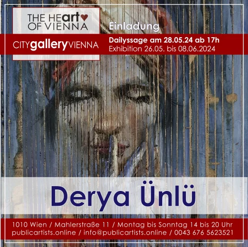 Derya Ünlü in the CITYgalleryVIENNA