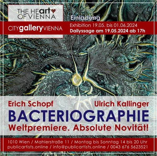 Erich Schopf & Ulrich Kallinger ukazují BACTERIOGRAFII jako absolutní novinku