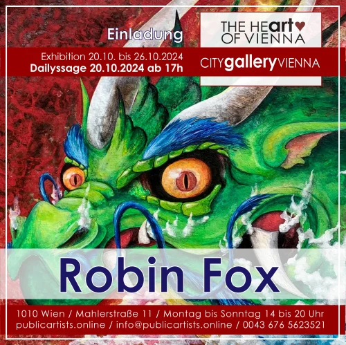 Robin Fox nella CITYgalleryVIENNA