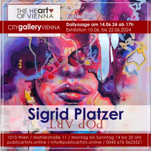 Sigrid Platzer shows POP ART in the CITYgalleryVIENNA