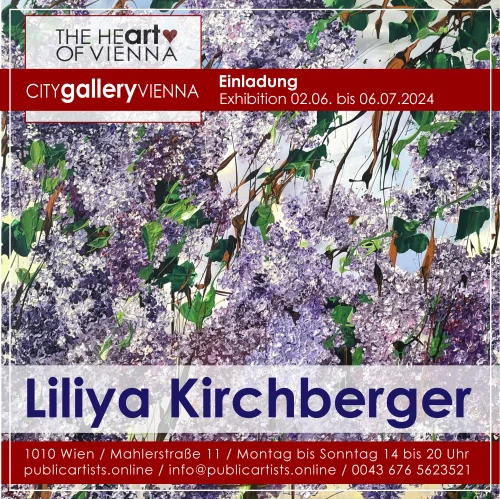 Liliya Kirchberger in the CITYgalleryVIENNA