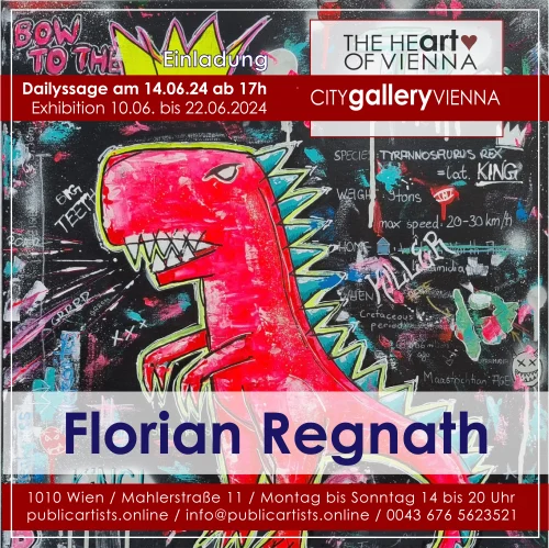 Florian Regnath in the CITYgalleryVIENNA
