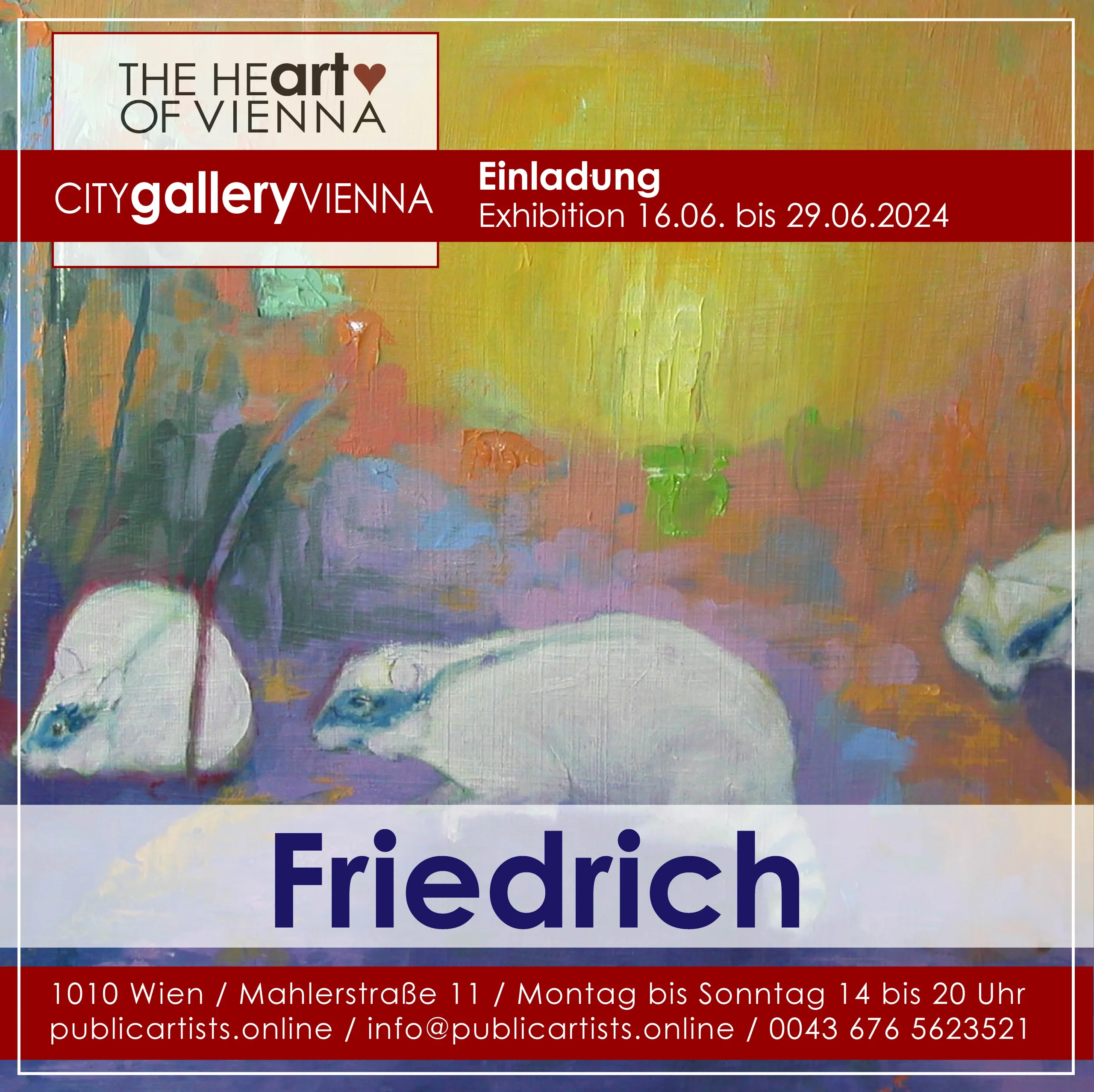 Friedrich in the CITYgalleryVIENNA