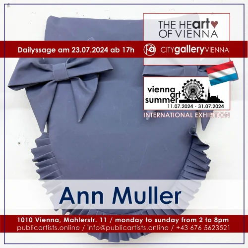 VÍDEŇSKÉ UMĚLECKÉ LÉTO s Ann Muller v CITYgalleryVÍDEŇ