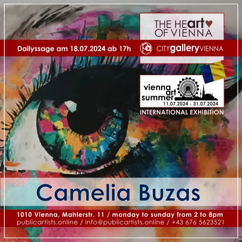 VIENNA ART SUMMER with Camelia Buzas in the CITYgalleryVIENNA