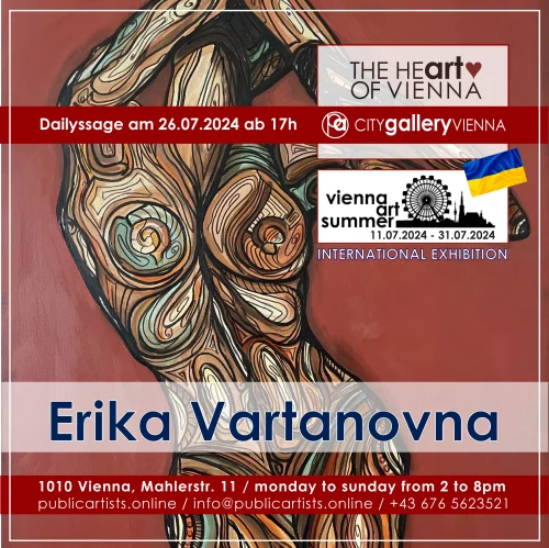 VIENNA ART SUMMER with Erika Vartanovna in the CITYgalleryVIENNA