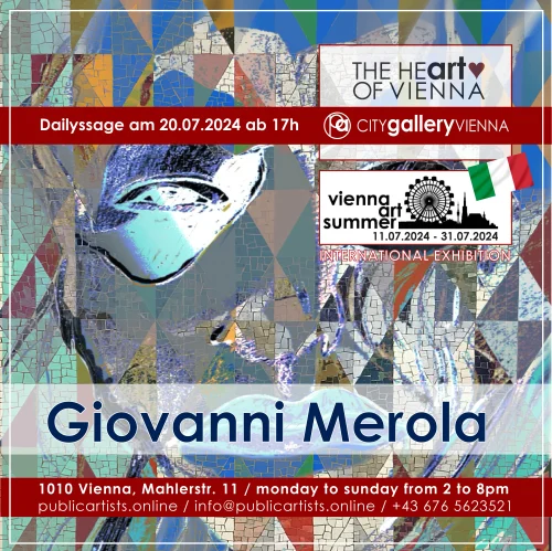 VÍDEŇSKÉ UMĚLECKÉ LÉTO s Giovannim Merolou v CITYgalleryVIENNA