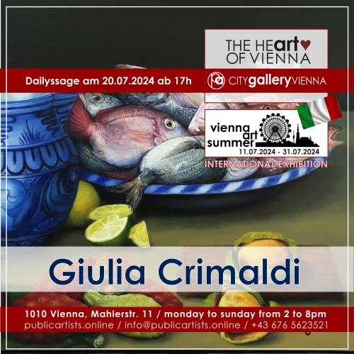 VIENNA ART SUMMER with Giulia Crimaldi in the CITYgalleryVIENNA