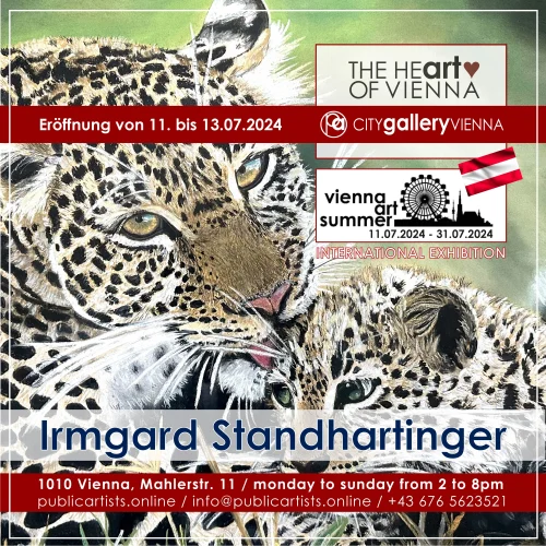 VIENNA ART SUMMER with Irmgard Standhartinger in the CITYgalleryVIENNA