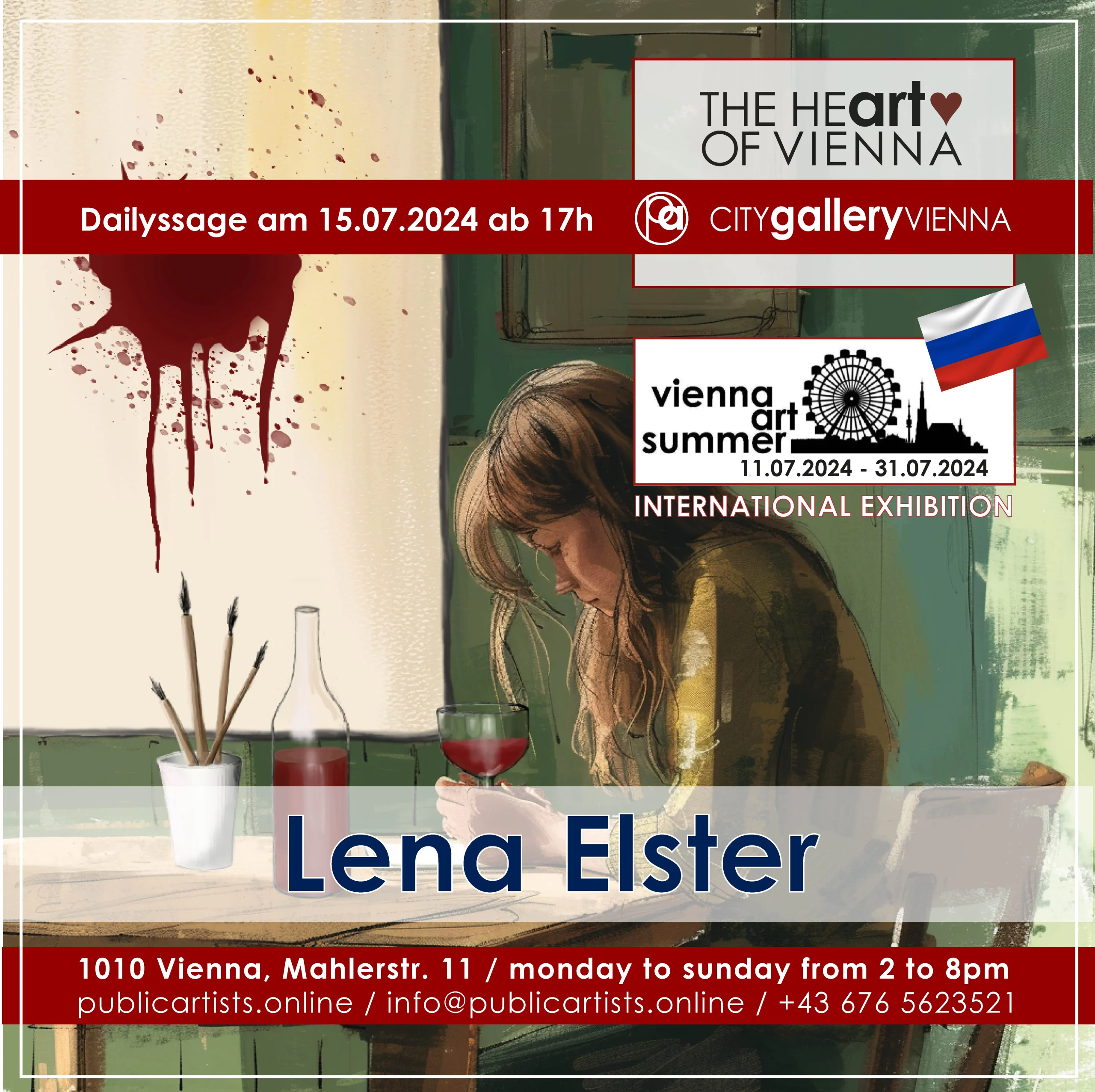 VIENNA ART SUMMER with Lena Elster in the CITYgalleryVIENNA