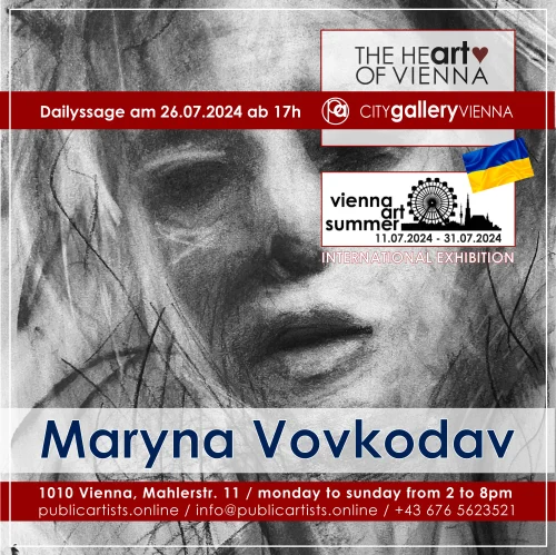 VÍDEŇSKÉ UMĚLECKÉ LÉTO s Marynou Vovkodavovou v CITYgalleryVIENNA